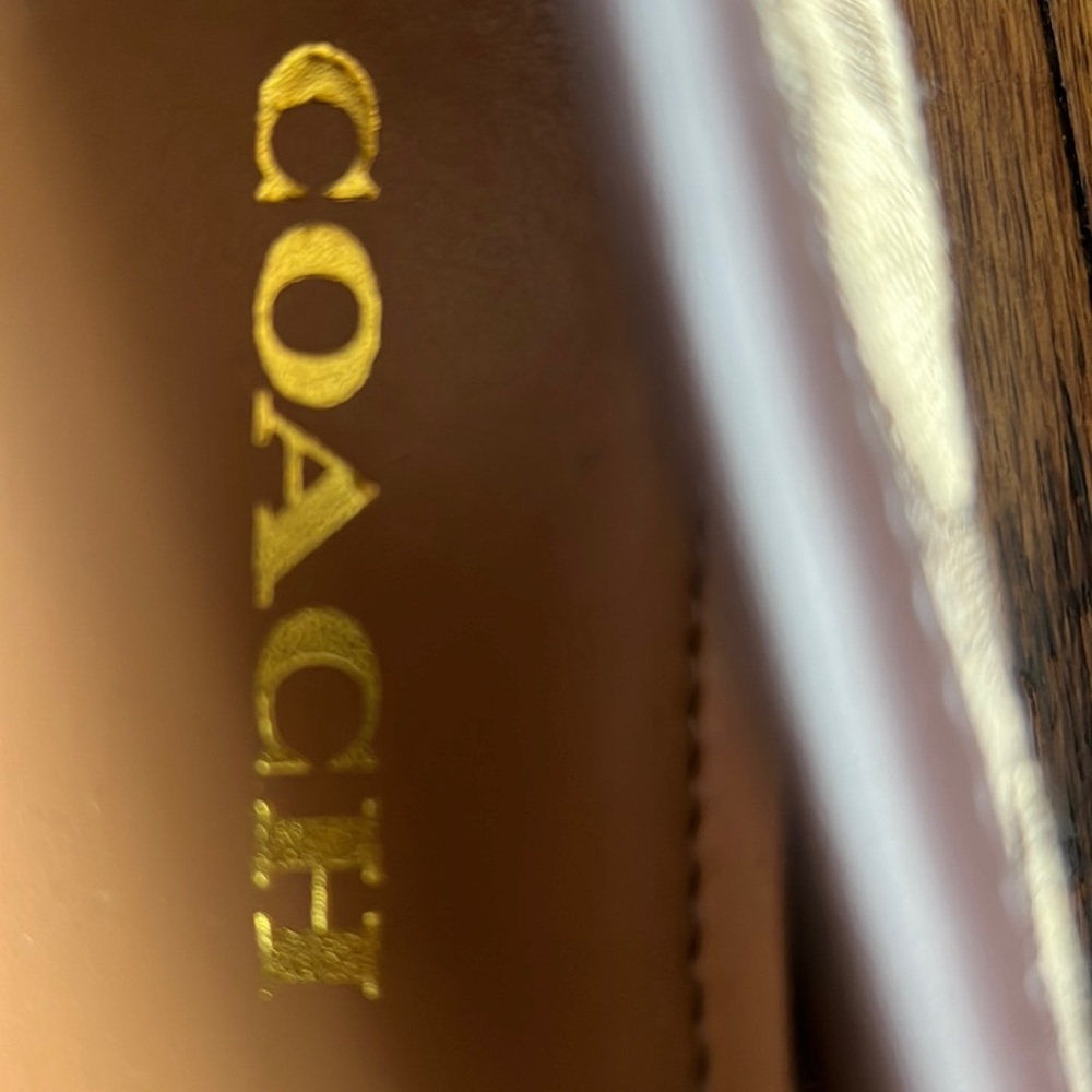 Coach flats size 9 worn once - Picture 2 of 3